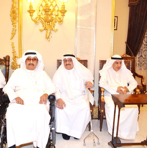 العم أحمد الثويني وعادل الزواوي وصالح الفضالة