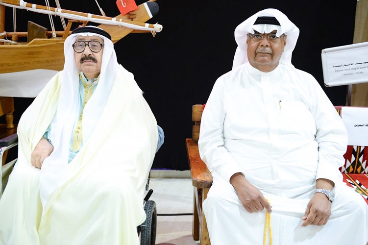 رئيس الجمعية الفنان شادي الخليج ونائب الرئيس الملحن أنور عبدالله