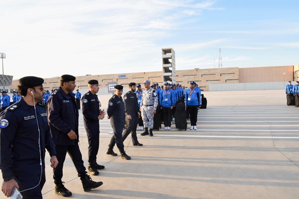 بالفيديو.. الـتـحـاق طـلـبـة ضـبـاط الاخــتـصـاص الــدفـعـة (32) بـأكـاديـمـيـة سـعـد الـعـبـدالله للـعـلـوم الأمـنـيـة