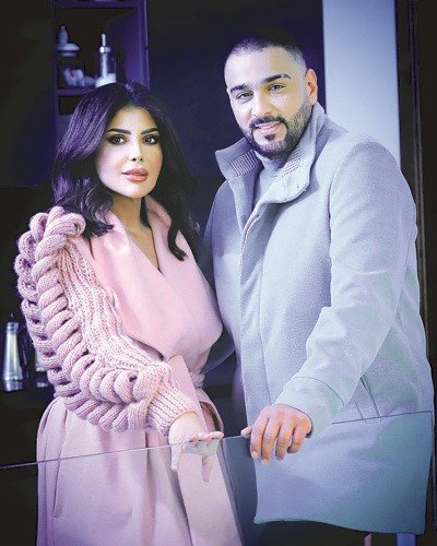 إلهام وشهاب جوهر في مسلسل بعد غيابك عني
