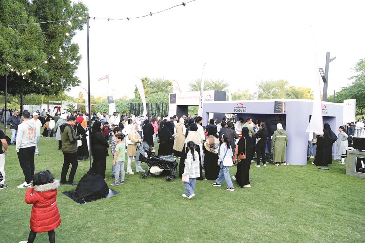 تفاعل كثيف من الحضور مع فعاليات بنك بوبيان