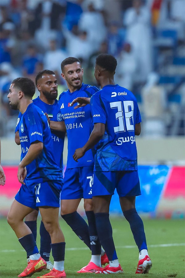النصر بطلاً لـ «السوبر الإماراتي- القطري» باكتساح "قطر" بخماسية