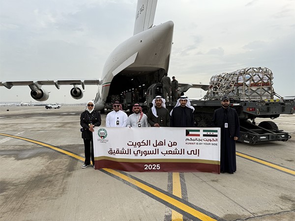 الطائرة الـ25 من الجسر الجوي الكويتي في طريقها إلى سورية