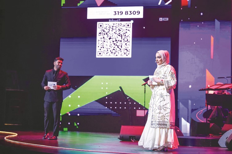 إحدى فقرات الحفل