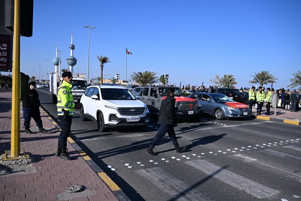 رجال الأمن يسطرون أروع الأمثلة في تأمين احتفالات الأعياد الوطنية