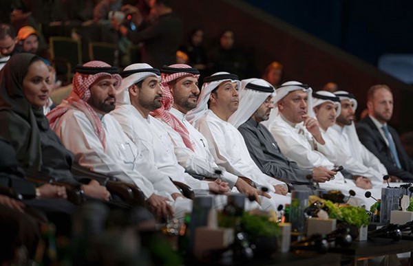 نائب حاكم الشارقة سمو الشيخ سلطان بن أحمد القاسمي في مقدمة الحضور
