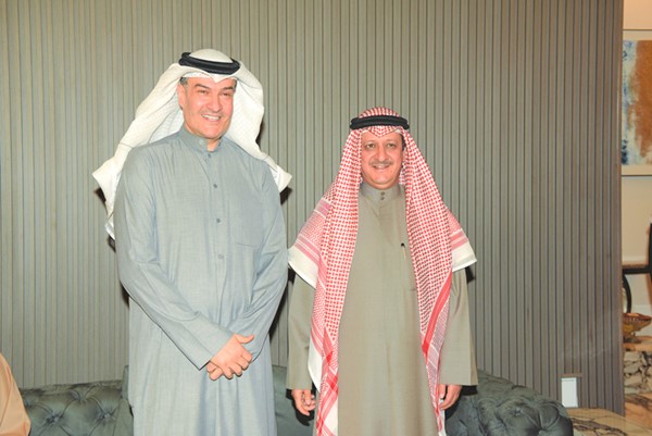 فارس العتيبي مهنئا حسين النصار