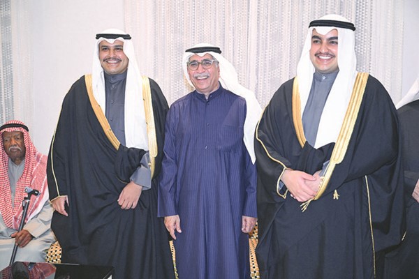 الشيخ خالد فهد السعد وم.عادل الخرافي