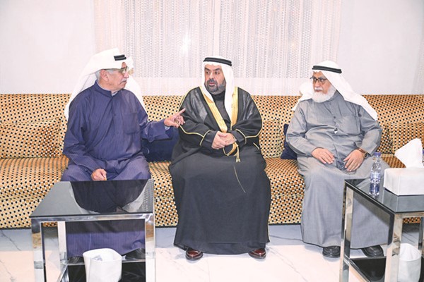 الشيخ خالد البدر مباركا بالشهر الفضيل