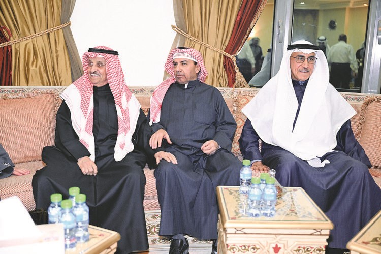 بدر السبيعي وخالد العجران يهنئان د.سعد البراك