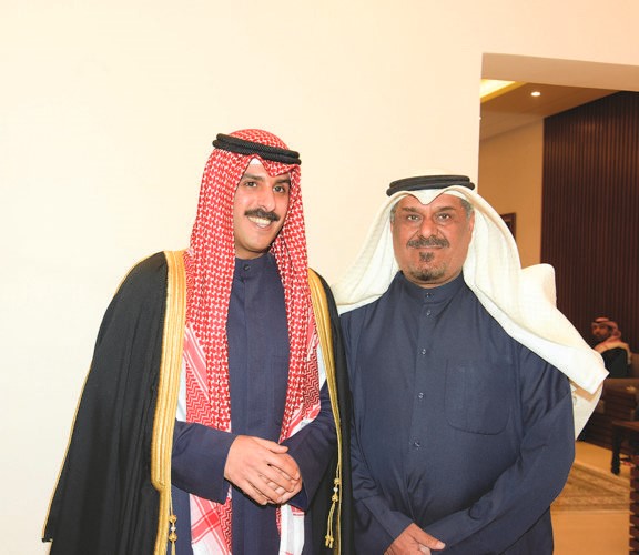 الشيخ طلال المشعل مهنئا