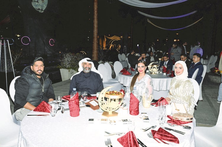 جانب من الحضور خلال الغبقة