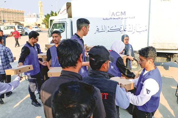 ACM توزع 500 وجبة إفطار في مبادرة رمضانية إنسانية