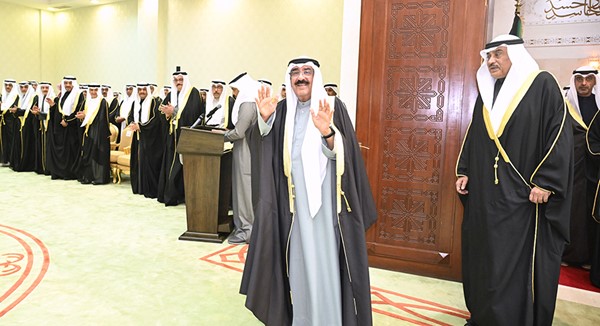 صاحب السمو يزور المجلس الأعلى للقضاء: سرعة تكويت القضاء والوظائف المساندة