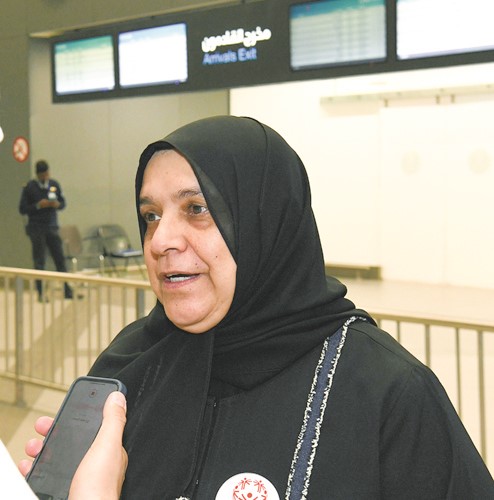 رئيسة مجلس إدارة الأولمبياد الخاص الكويتي هناء الزواوي