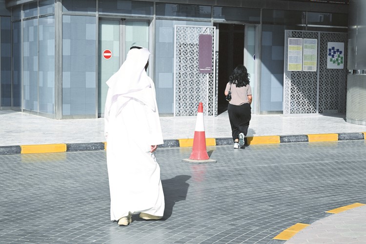 بدء انتظام الدوام في مجمع الوزارات