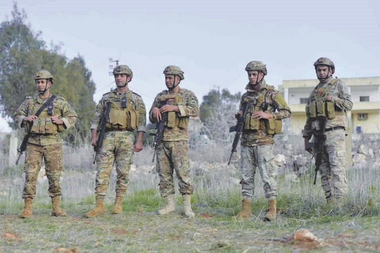 صورة ارشيفية للجيش اللبناني في جنوب الليطاني (محمود الطويل)