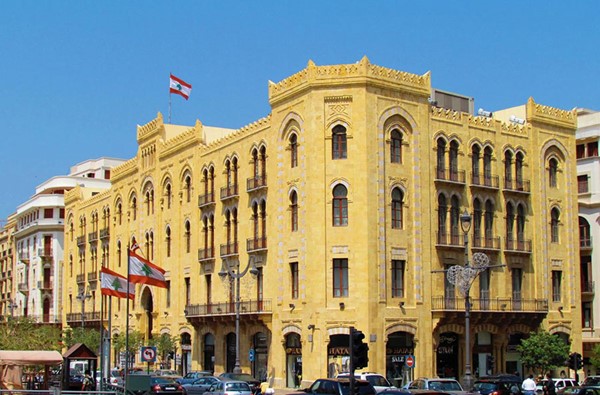 مبنى بلدية بيروت في وسط العاصمة (محمود الطويل)