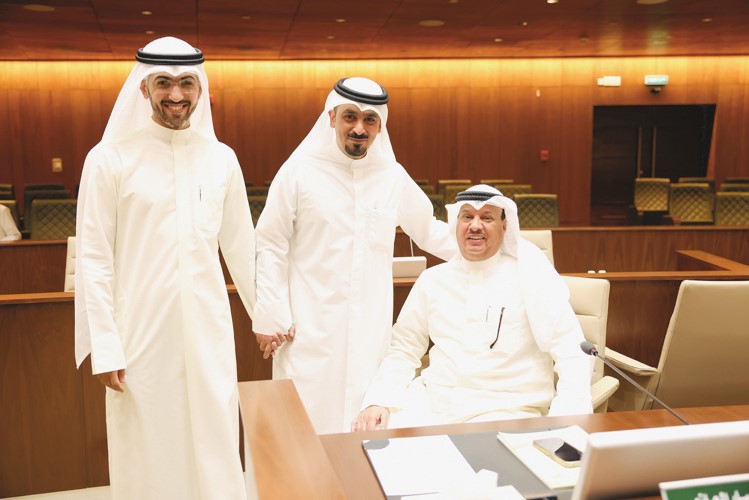 نصار العازمي وناصر الجدعان وخالد المطيري
