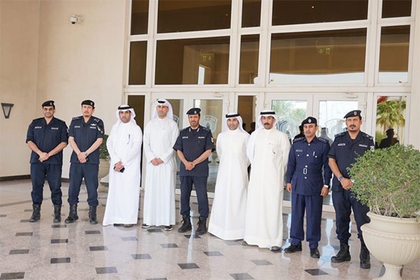 زيارة وفد من أمن المنشآت إلى دولة قطر للاطلاع على التجارب الأمنية