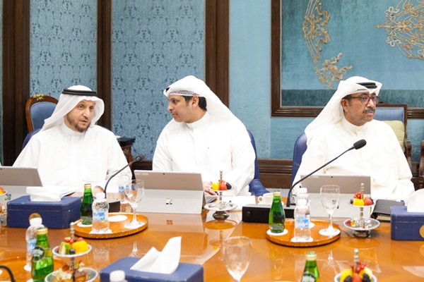 شريدة المعوشرجي وعبدالرحمن المطيري والشيخ عبدالله العلي