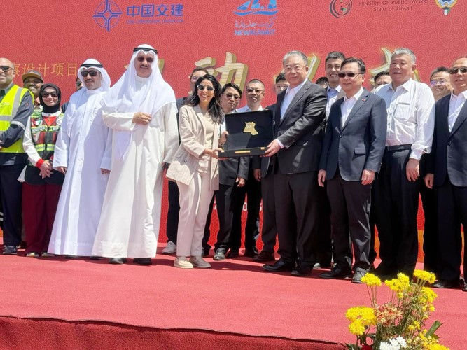 الوزيرة د.نورة المشعان تكرم نائب وزير النقل الصيني فو شويين بحضور السفير الصيني تشانغ جيانوي ونائب وزير الخارجية لشؤون آسيا سميح حيات
