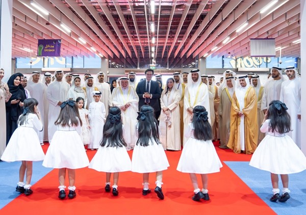 جانب من فقرات الاحتفال بافتتاح الدورة الـ 16 لمهرجان الشارقة القرائي للطفل