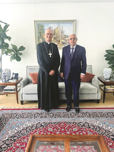 السفير الفلسطيني رامي طهبوب يعزي بوفاة البابا فرنسيس الأول