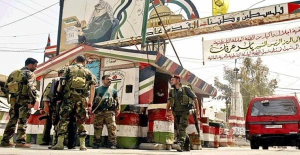  صورة أرشيفية لمخيم عين الحلوة الفلسطيني القريب من صيدا جنوب لبنان (محمود الطويل)