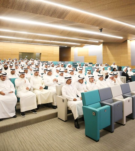 عدد من وكلاء النيابة الجدد لدى أداء اليمين القانونية بمناسبة تعيينهم