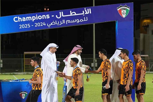 القادسية يحرز لقب دوري الشباب تحت 19 سنة