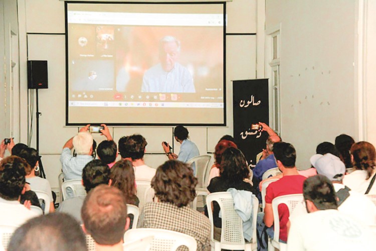جانب من صالون دمشق السينمائي