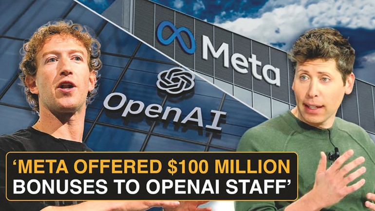 «ميتا» فشلت في استقطاب مواهب «OpenAI» بعروض وصلت لـ 100 مليون دولار