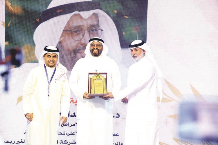 المكرمون خلال مؤتمر مؤثرون في بلادي	 (محمد هاشم)