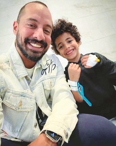 نجل الفنان عمرو وهبة