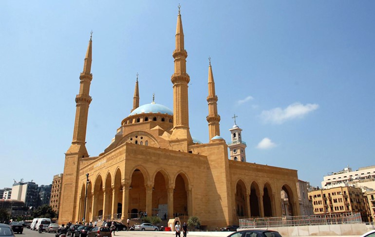 جامع الامين في وسط بيروت (محمود الطويل)