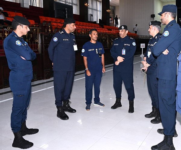 وكيل وزارة الداخلية بالتكليف يتفقّد لجان التسجيل والقبول في أكاديمية سعد العبدالله للعلوم الأمنية