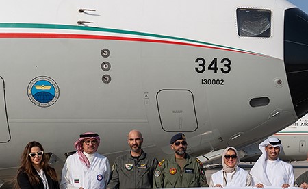 40 طناً من المساعدات على متن طائرة إغاثية كويتية إلى السودان 2 1317937 1