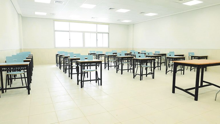 جانب من الاستعدادات لاستقبال العام الدراسي