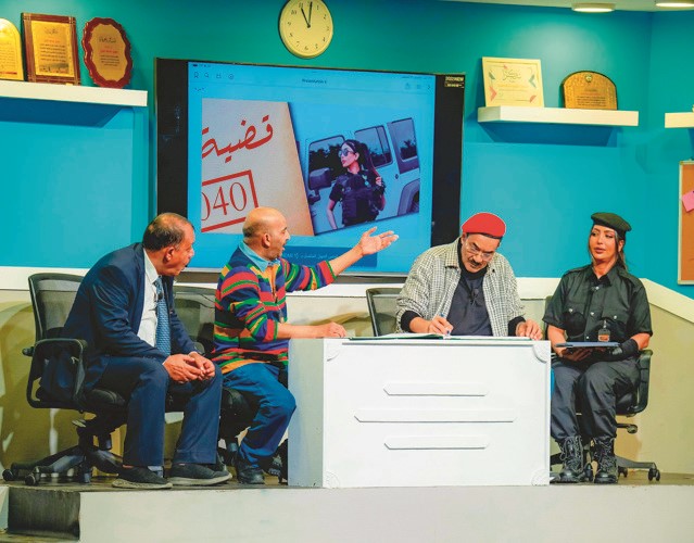 مشهد يجمع العلي والردهان والسلمان مع مي التميمي