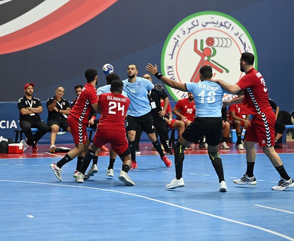 كاظمة يعبر الصليبخات ويضرب موعداً مع البنك الأهلي المصري في نصف نهائي "عربية اليد"