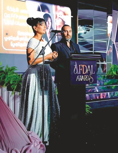 رشا ويزن في مهرجان أفضل