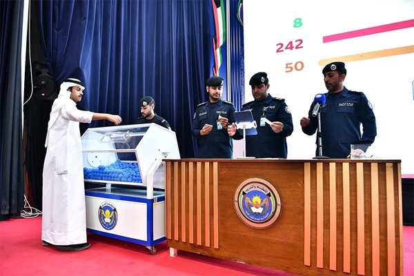 «الداخلية» : إجراء القرعة العلنية لقبول الطلبة ضباط الصف (الدفعة 29) برتبة رقيب أول