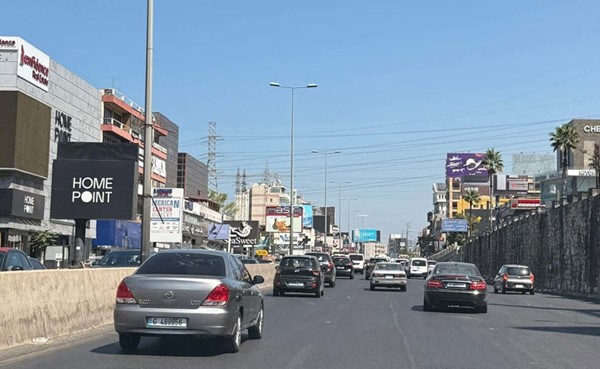 حركة السير على اتوستراد جونية (محمود الطويل)