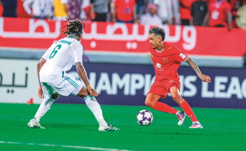 الدحيل يخطف نقطة من أهلي جدة في «النخبة»