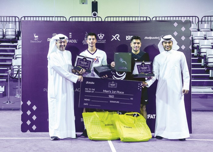 إسدال الستار على بطولة Zain Edition للبادل