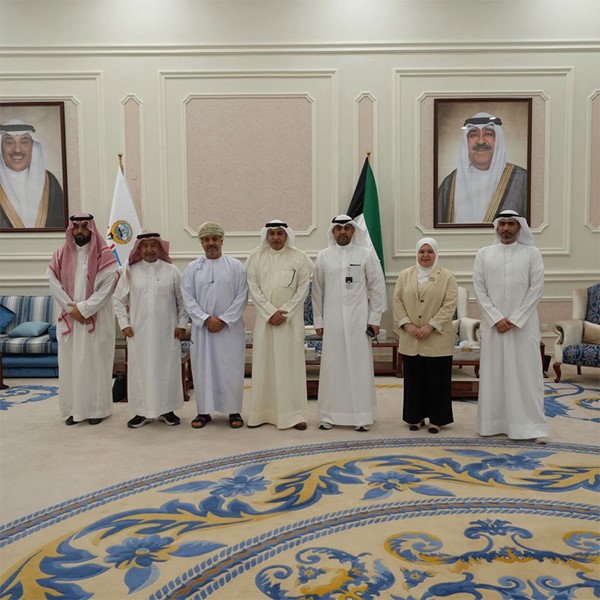 مدير عام الجمارك استقبل وفد هيئة الاتحاد الجمركي لدول مجلس التعاون