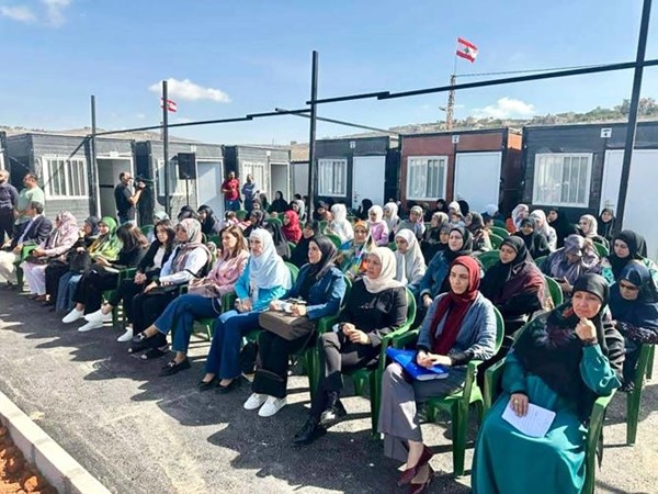 تدشين مجمع المدارس في بلدة ميس الجبل جنوب لبنان (محمود الطويل)