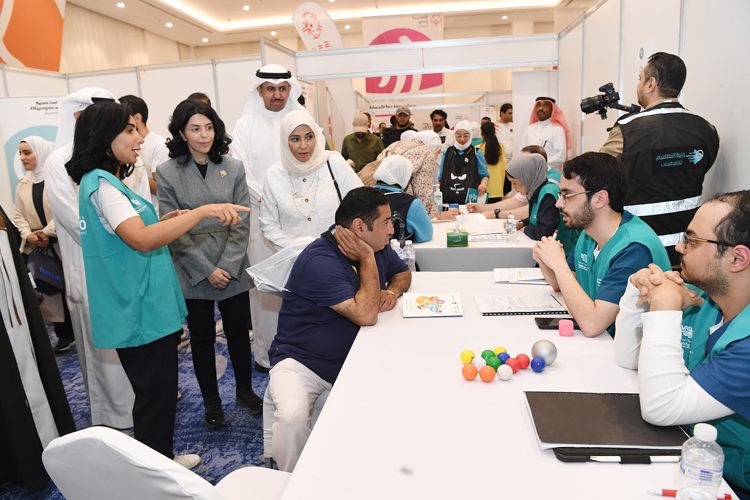  الأولمبياد الخاص يجري الكشف الصحي الثالث
