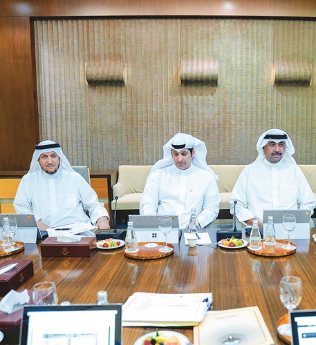 شريدة المعوشرجي وعبدالرحمن المطيري والشيخ عبدالله العلي